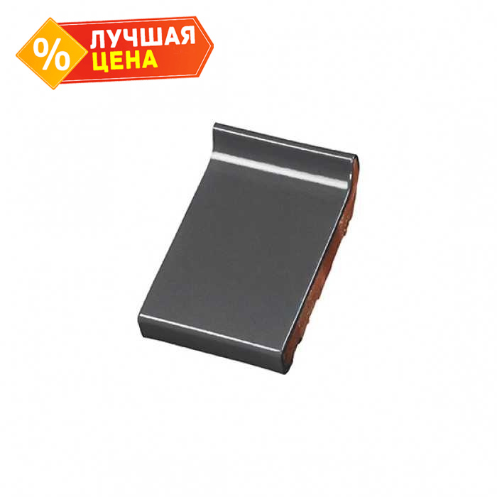 Клинкерный водоотлив Terca Basalt Grey глазурованный, 160*105*30 мм